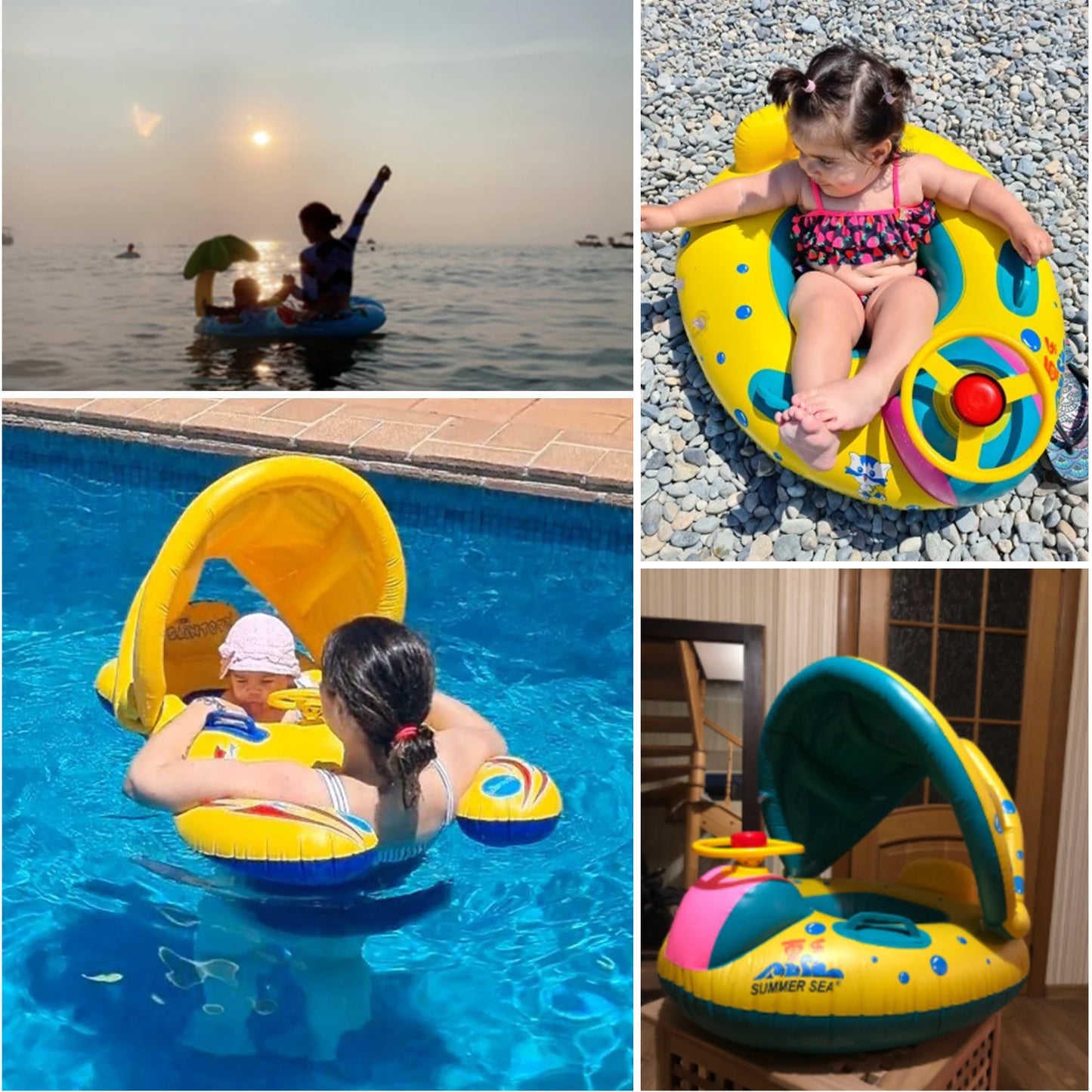 Smart Baby Swimming Pool Float Trainer