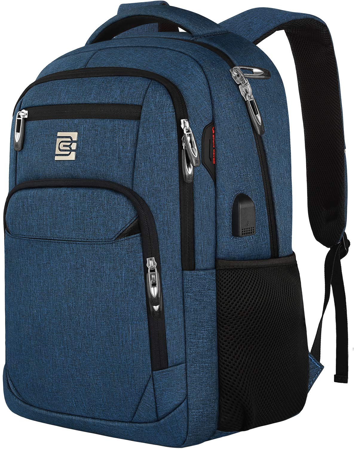 Laptop Backpack with USB Charging & Headphone Port