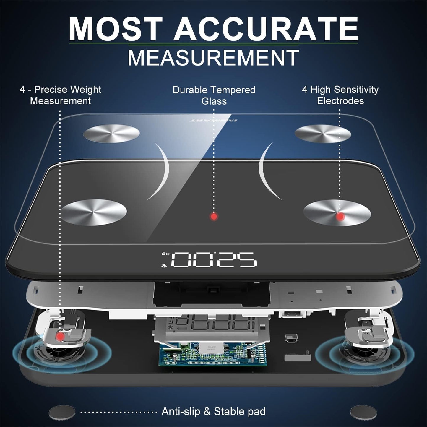 Smart Digital Bathroom Weight Scales