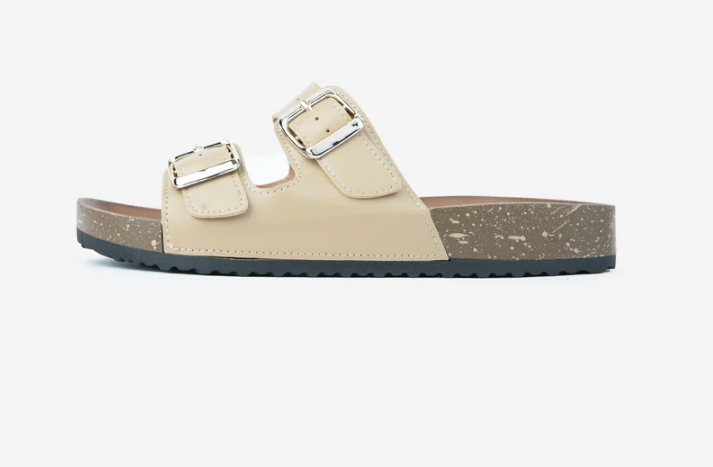 Sandales plates avec Boucle