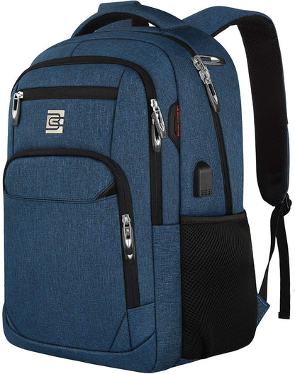 Laptop Backpack with USB Charging & Headphone Port